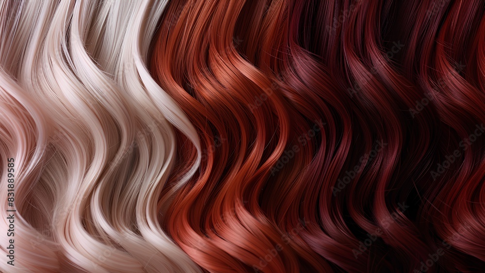 red hair background