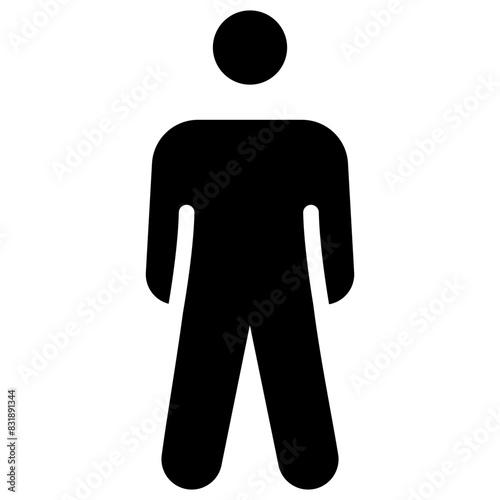 person solid icon