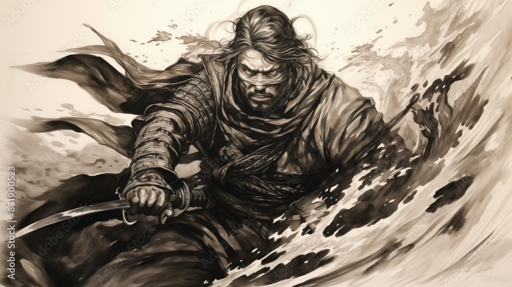 a brave and matchless ninja. a brave and matchless ninja.