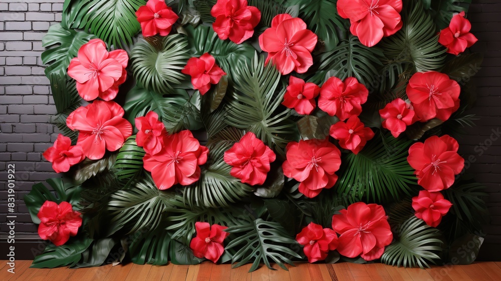 red flowers red flowers