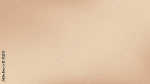 Nude beige bg. Neutral warm color gradation background. Tan pastel blur texture design. Simple chocolate banner cover. Trendy smooth minimalist  pale and taupe presentation wallpaper. Peach backdrop.