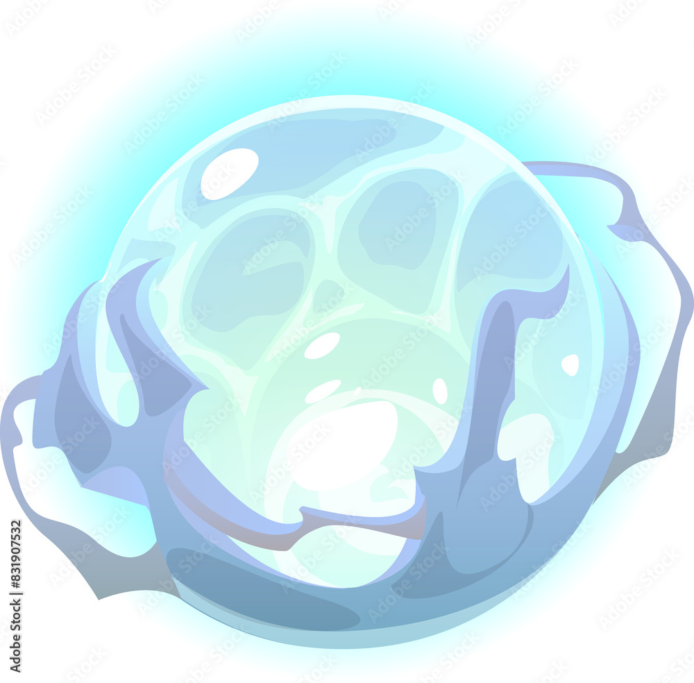 Fantasy Frozen Planet Fantasy Frozen Planet