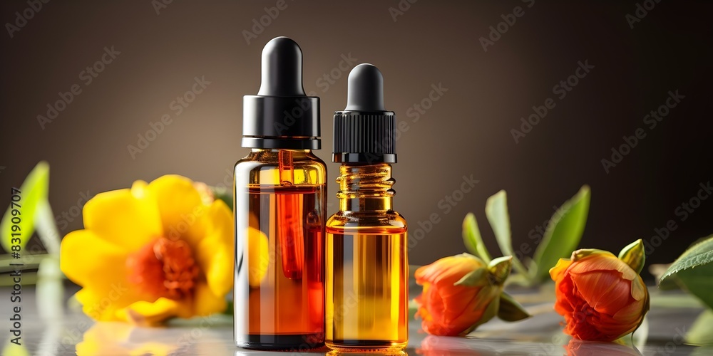 Glass dropper bottle with serum blank label and liquid gel inside. Concept Product Photography, Skincare, Beauty, Cosmetic Packaging, Wellness Glass dropper bottle with serum blank label and liquid gel inside. Concept Product Photography, Skincare, Beauty, Cosmetic Packaging, Wellness