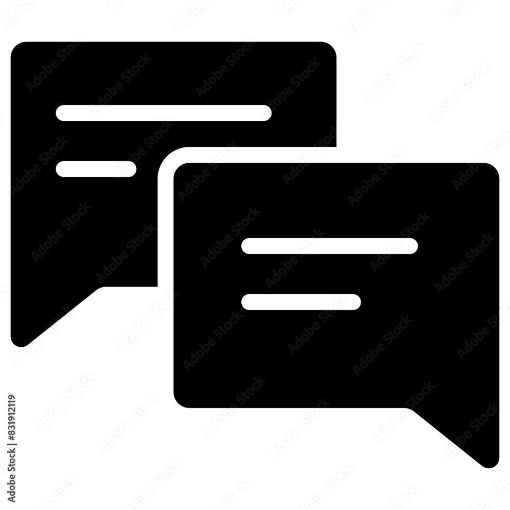 chat solid icon chat solid icon