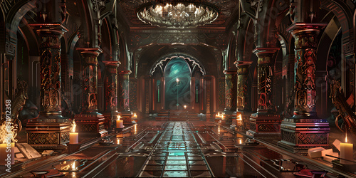 Enter the Fateful Nexus a temple resonating ,Traverse the weathercontrolling realms . photo