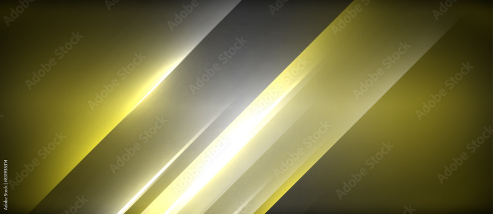 Neon dynamic diagonal light rays background. Techno digital geometric concept design for wallpaper, banner, presentation, background Neon dynamic diagonal light rays background. Techno digital geometric concept design for wallpaper, banner, presentation, background