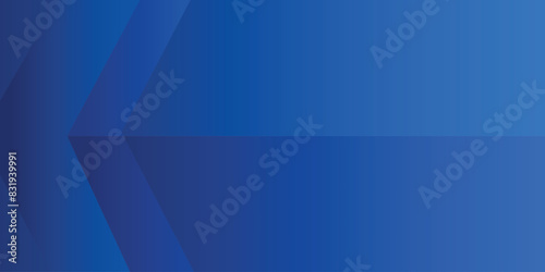 Blue abstract background vector. Abstract blue geometric shape futuristic background with triangle multiply layer.