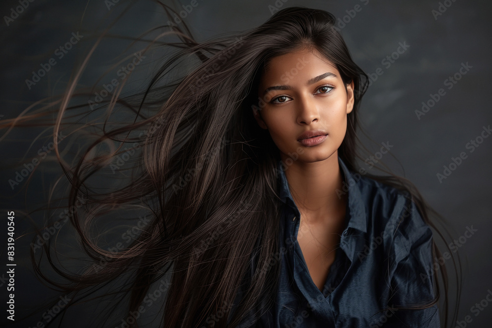 beautiful indian woman with long hair beautiful indian woman with long hair