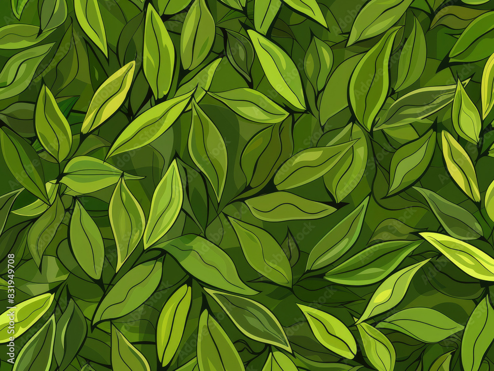 greenery leaf graphic style environmental eco friendly, global warming, green tone background greenery leaf graphic style environmental eco friendly, global warming, green tone background