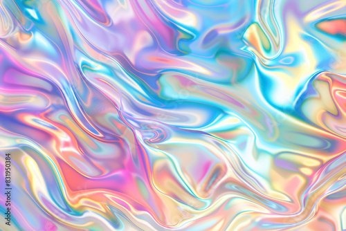 Wallpaper Mural Generative ai on theme of beautiful texture metal creasy foil, design natural abstract background Torontodigital.ca