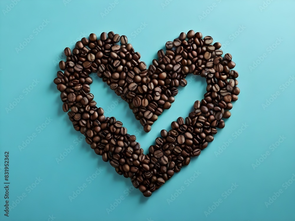 Coffee Beans Make A Heart Generative Ai Coffee Beans Make A Heart Generative Ai