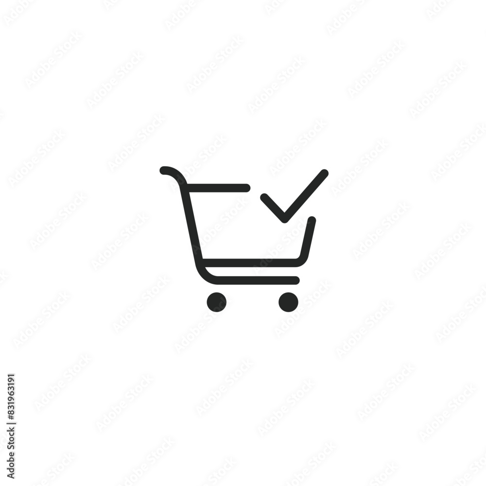 Shopping cart icon set. Collection of web icons for online shops, of various cart icons in different shapes. Editable stroke 2000x2000 Pixel. Shopping cart icon set. Collection of web icons for online shops, of various cart icons in different shapes. Editable stroke 2000x2000 Pixel.