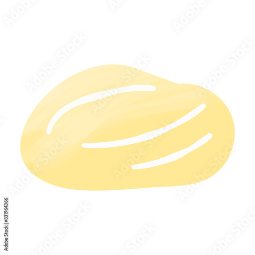 Peeled chestnut