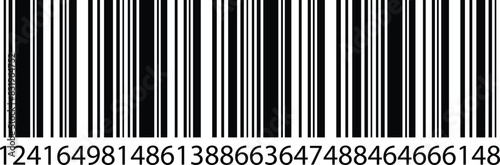 Realistic barcode. Barcode icon. Vector illustration.eps10