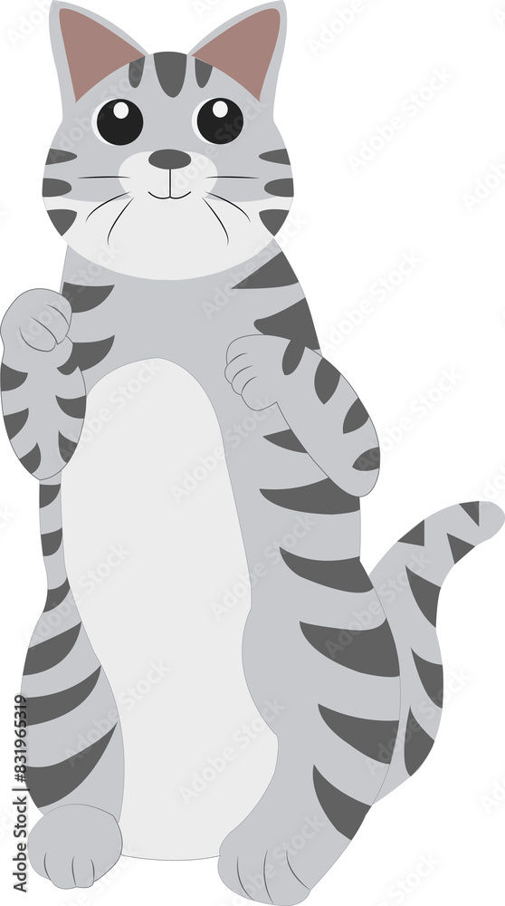 Fototapeta premium Cat cartoon