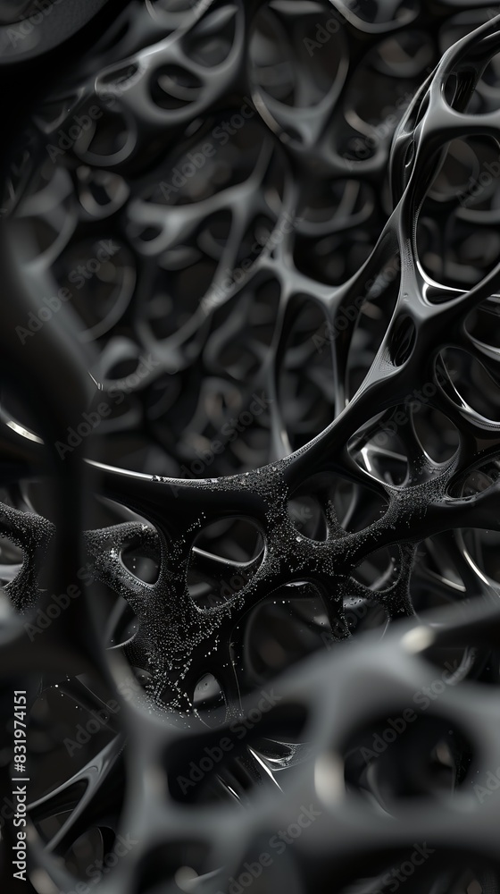 Nanosculpture graphic background Nanosculpture graphic background