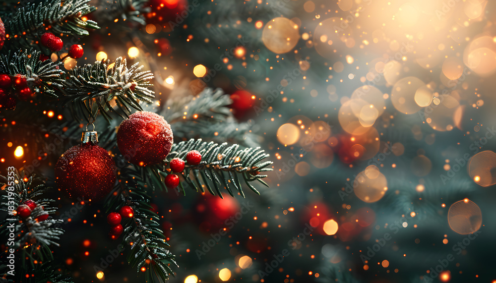 Fototapeta premium christmas background