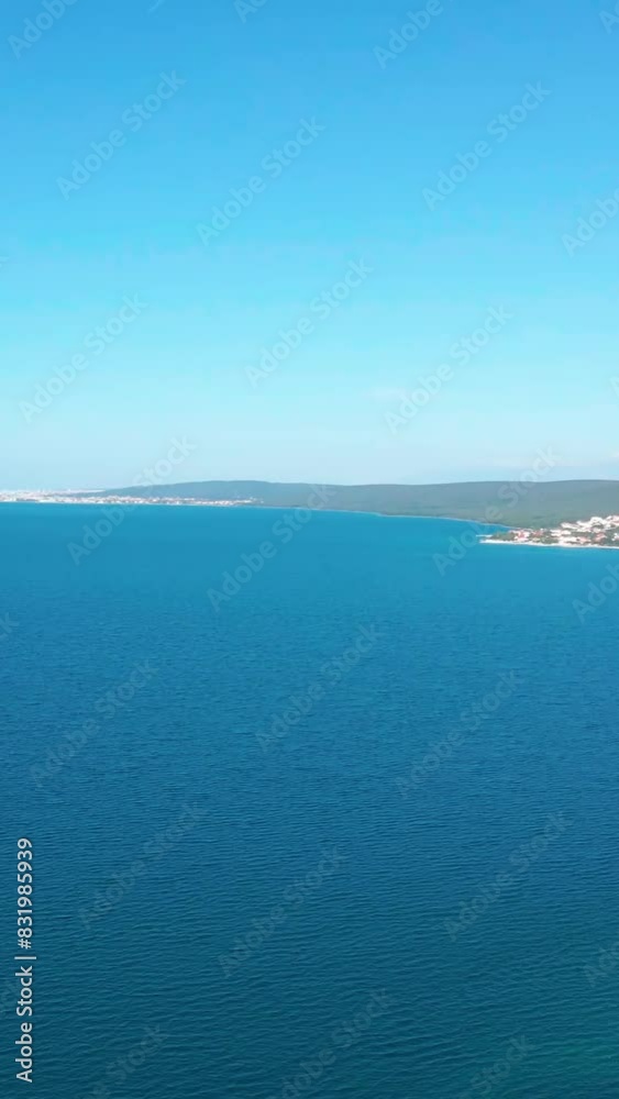 Aerial view of beautiful Croatia landscape Aerial view of beautiful Croatia landscape