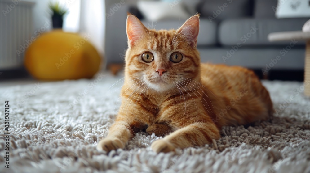 cat sitting on floor, with beautiful eyes, looking cute and curious, showcasing its furry charm cat sitting on floor, with beautiful eyes, looking cute and curious, showcasing its furry charm