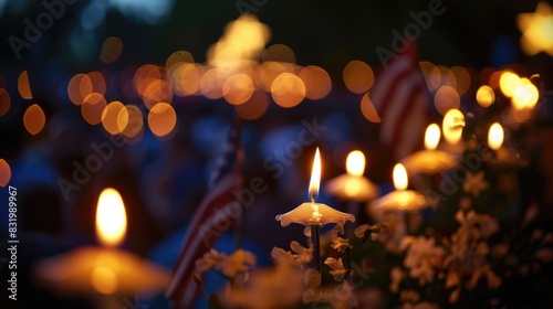 Candlelight vigils are held to honor the sacrifices of those who have fought and died for freedom on Independence Day