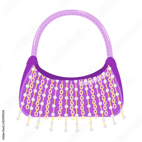 Stylish Ladies Bags Flat Stickers