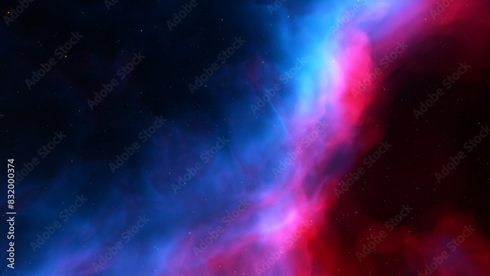 vibrant colorful space galaxy nebula in a starry night cosmos - universe science and astronomy supernova background wallpaper