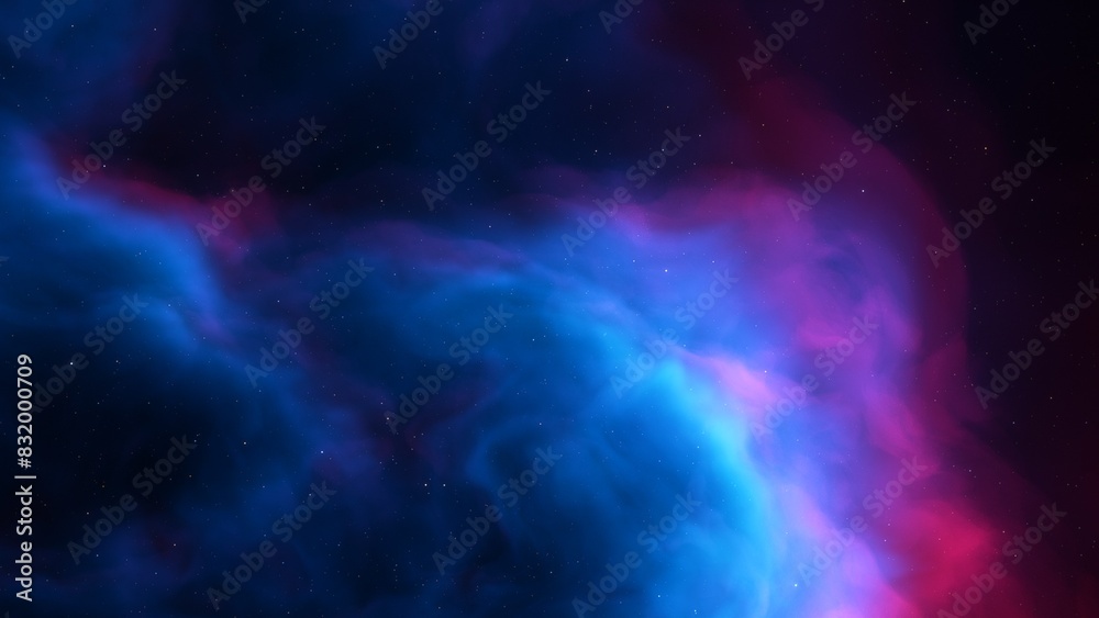 Space background. Nice clean colorful nebula with star field. 3D rendering
Space background. Nice clean colorful nebula with star field. 3D rendering