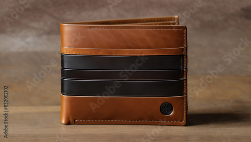 wallet on a white background