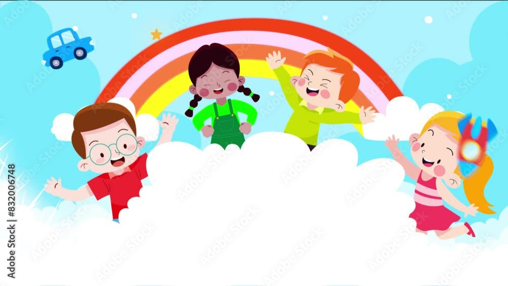 International Children's Day - 1 June opener 4k International Children's Day - 1 June opener 4k