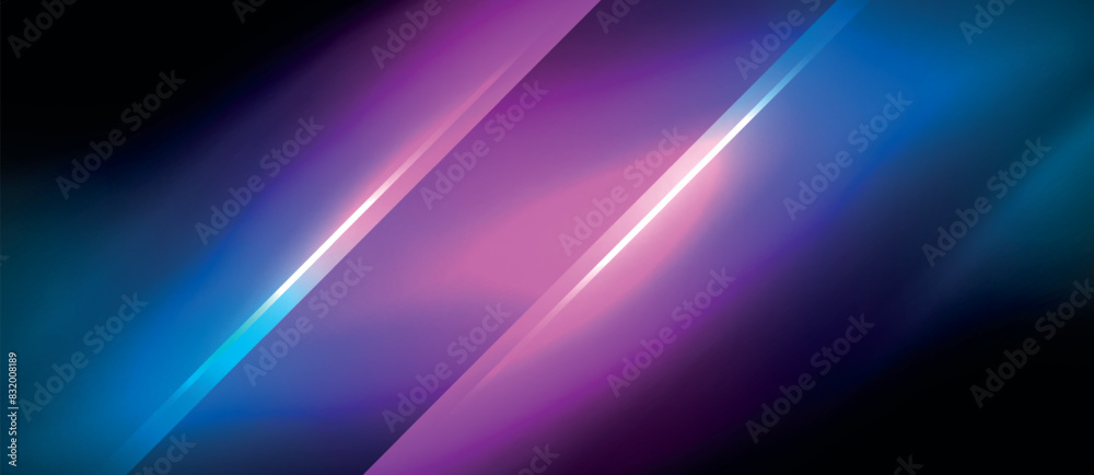 Neon dynamic diagonal light rays background. Techno digital geometric concept design for wallpaper, banner, presentation, background Neon dynamic diagonal light rays background. Techno digital geometric concept design for wallpaper, banner, presentation, background