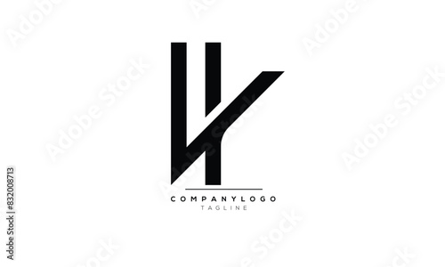 Alphabet letters Initials Monogram logo VT, VT INITIAL, VT letter