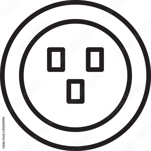 Outlet Plug Icon 