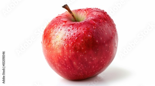 Red apple isolated on a white background