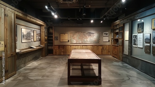The Sinchon Museum of American War Atrocities in Sinchon North Korea a museum dedicated to documenting alleged American war crimes during the Korean War photo