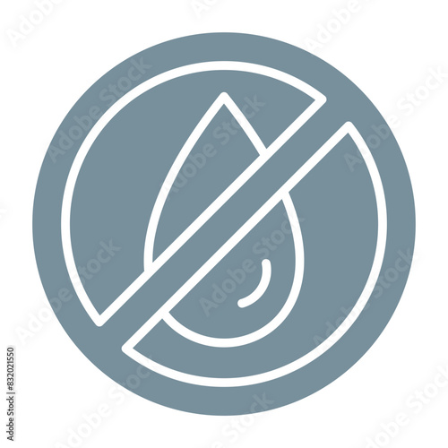 No Water Icon Free Download No Water Icon - GFXLoad