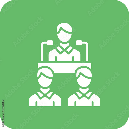 Press Conference Icon