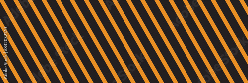 Warning yellow black diagonal stripes line. Safety stripe warning caution hazard danger road vector sign symbol.