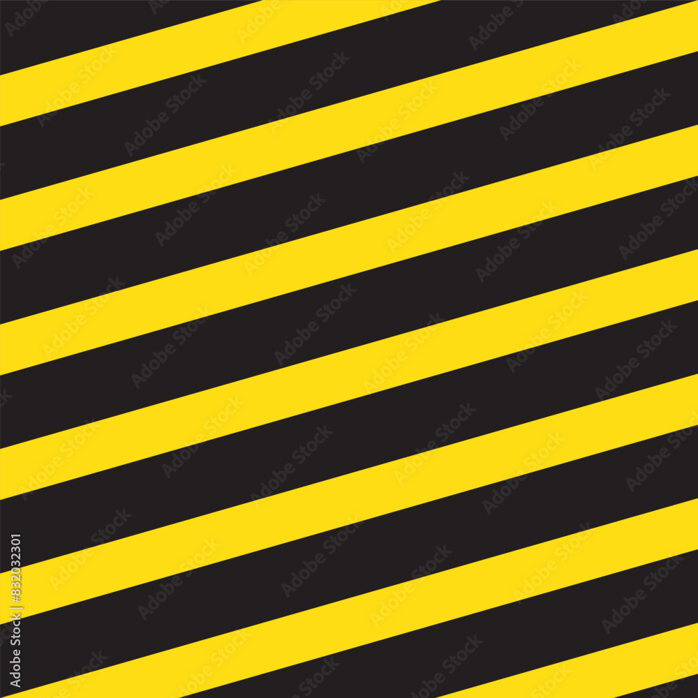 Warning yellow black diagonal stripes line. Safety stripe warning caution hazard danger road vector sign symbol Warning yellow black diagonal stripes line. Safety stripe warning caution hazard danger road vector sign symbol
