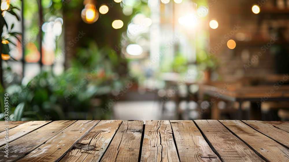 Image of a cafe with a blurred background and coffee on the table. Image of a cafe with a blurred background and coffee on the table.