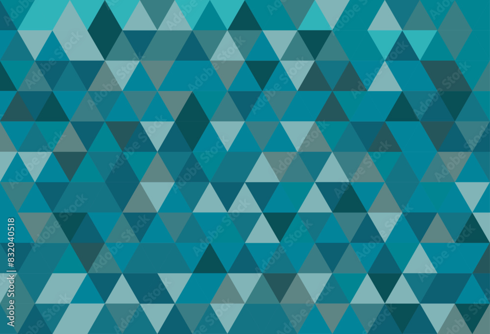 Colorful geometric background with triangles
