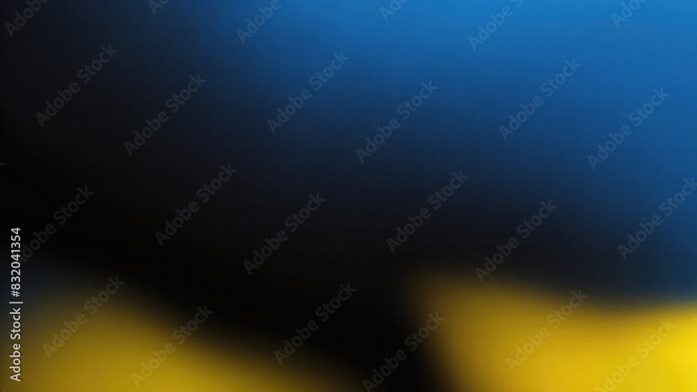 Obraz premium fuzzy Black blue yellow background gradient