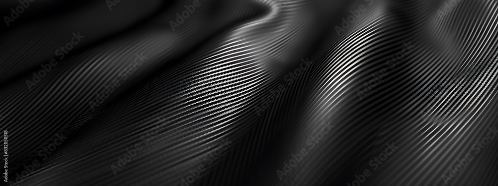 abstract black background of carbon fiber texture