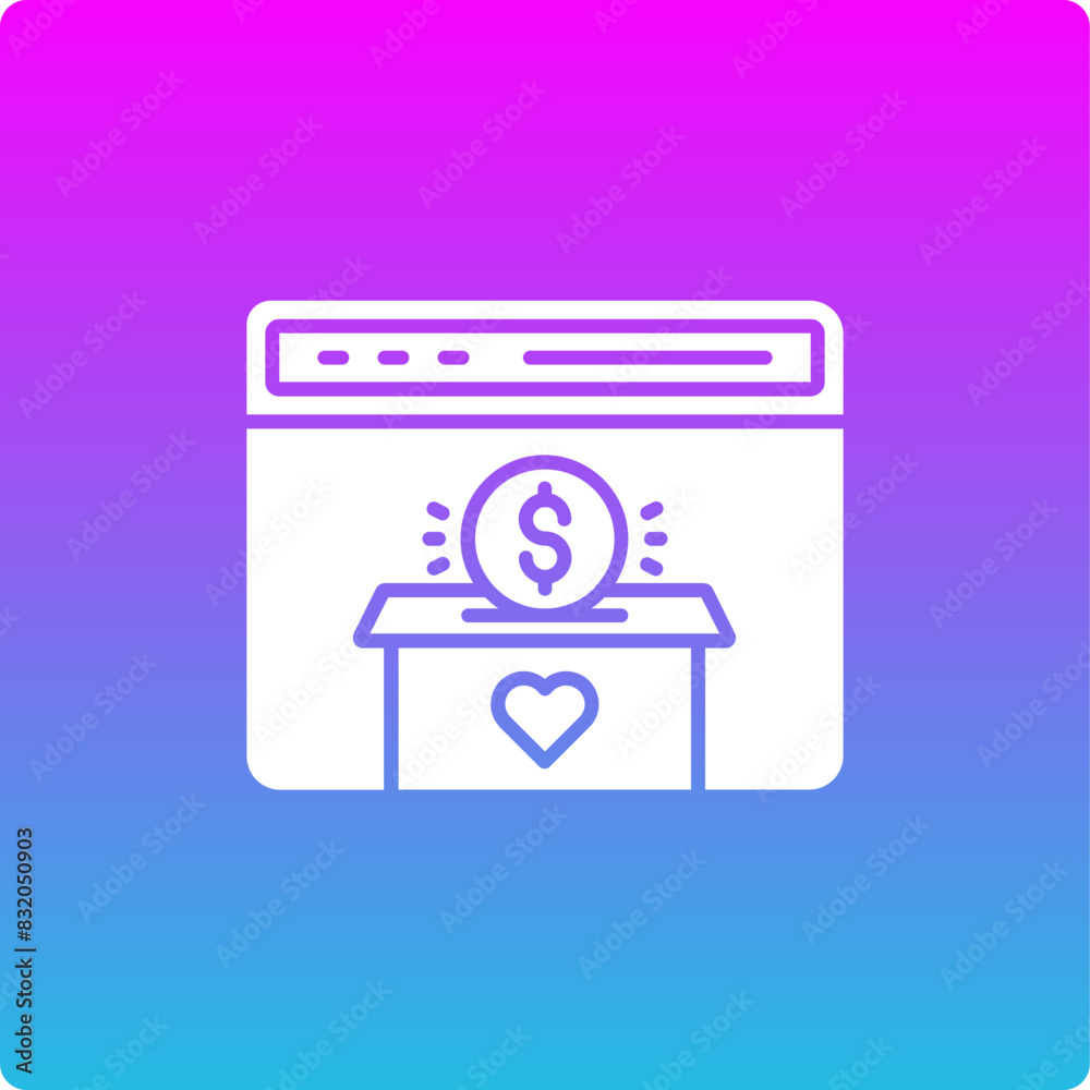 Online Donation Icon Online Donation Icon