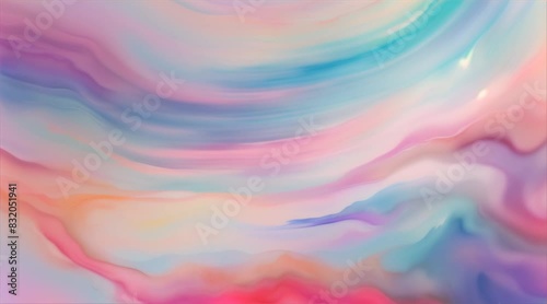 Abstract water wash rainbow background