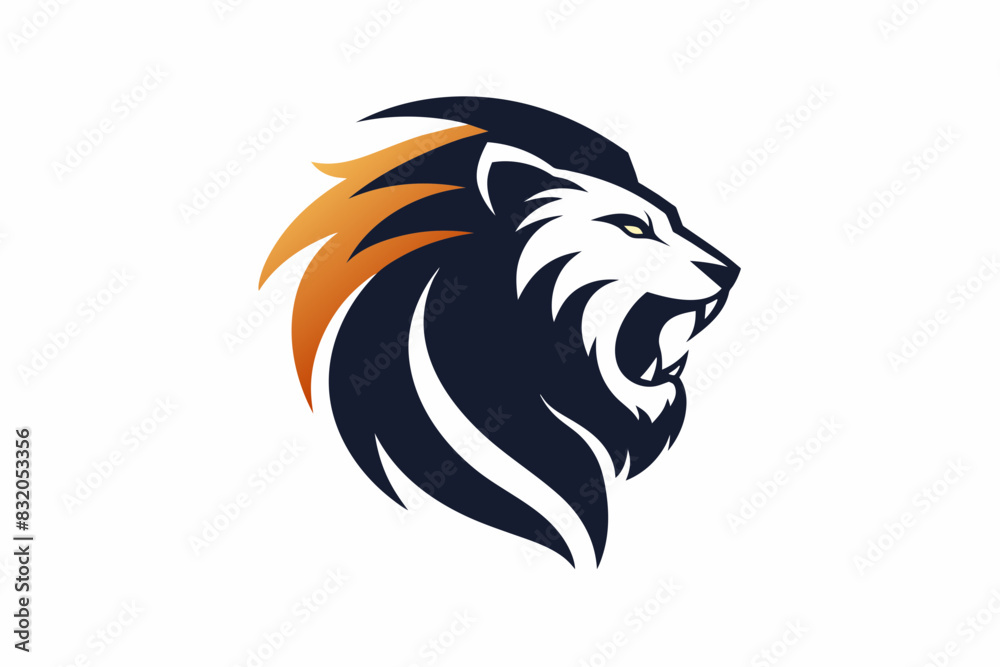 lion-roar--logo-vector-art-illustration 