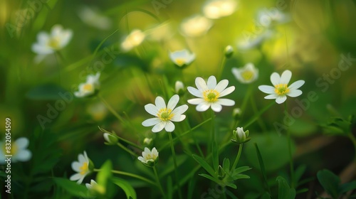 Small petaled flowers