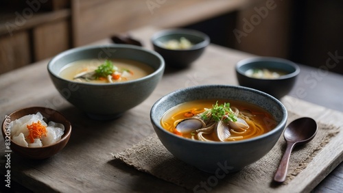 Asari Miso Soup (Clam Miso Soup) photo