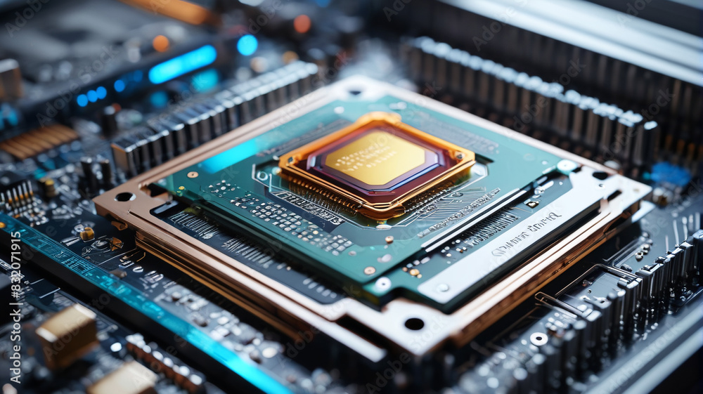 Quantum computing startup lab developing next-generation processors, technology innovation, Generative AI