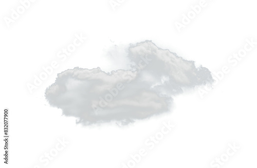 isolated clouds on a PNG background. Textures and backgrounds of nature.