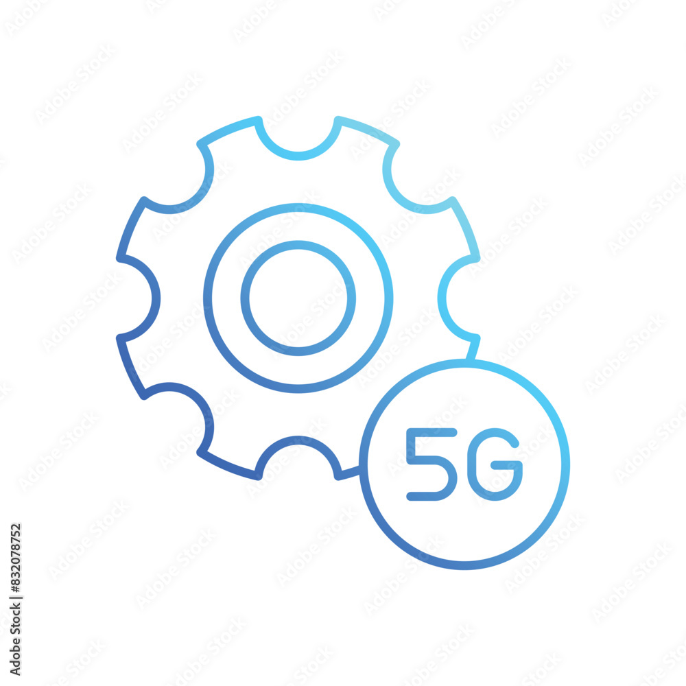 Settings vector icon